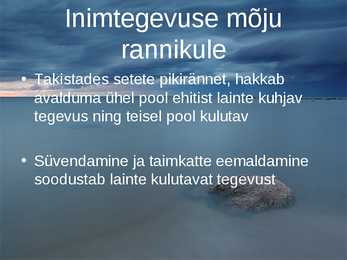 Rannikuprotsessid #9