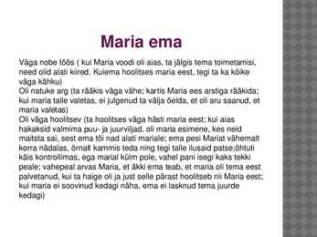 Janu-esitlus #8