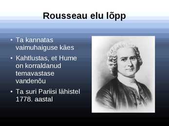 Jean-Jacques Rousseau elulugu-slideshow #5