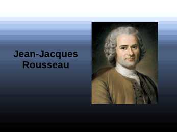Jean-Jacques Rousseau elulugu-slideshow