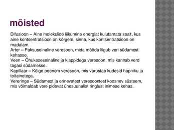 Veresooned ja vereringe #11