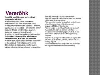Veresooned ja vereringe #8