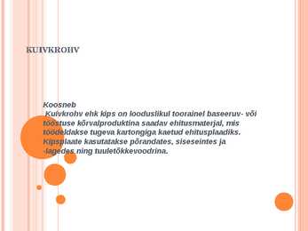 Kuivkrohv #3
