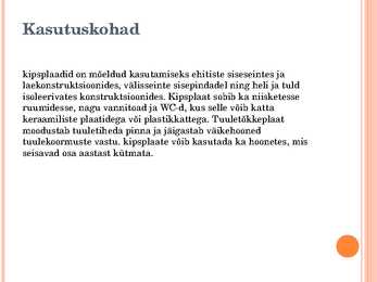 Kuivkrohv #5