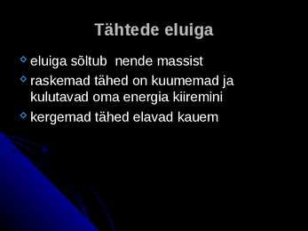 Tähed #11