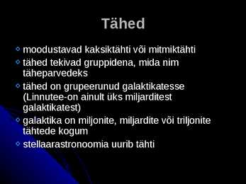 Tähed #8