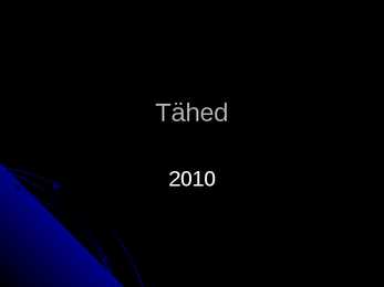 Tähed
