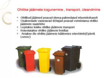 Bioloogiliste omavate ainete utiliseerimine #11