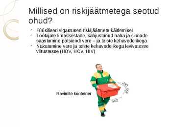 Bioloogiliste omavate ainete utiliseerimine #13