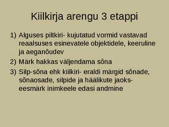 Kiilkiri #3