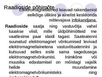 Elektromagnetlained ja elektronmagnetvõnkumine võnkeringis #13