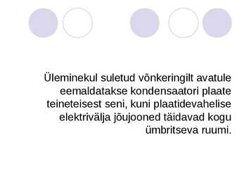 Elektromagnetlained ja elektronmagnetvõnkumine võnkeringis #4