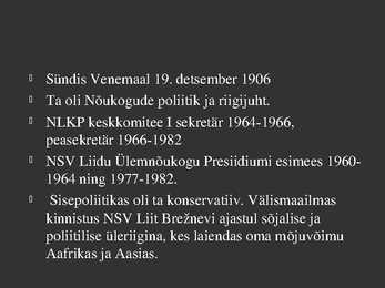 Leonid Brežnev #2