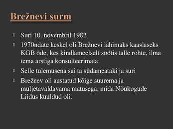 Leonid Brežnev #10