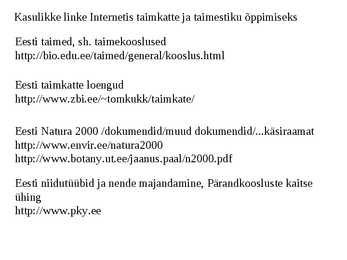Taimkate #3