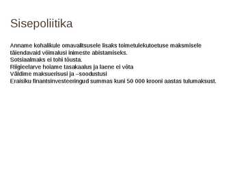 Powerpoint i esitlus IRL-ist #13