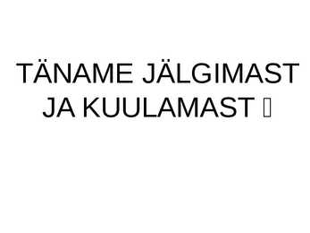 Powerpoint i esitlus IRL-ist #17