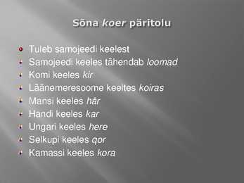 Kust need loomad nimed said #3