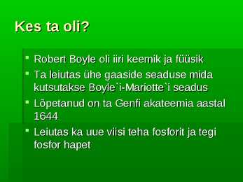 Robert Boyle #3