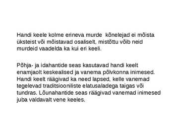 Urgi keeled #18