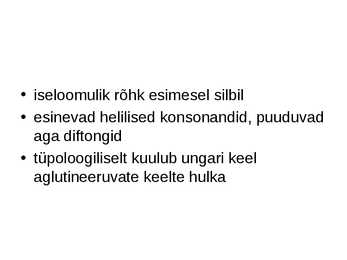 Urgi keeled #5