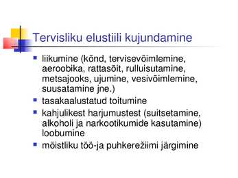 Terviseedendus #19