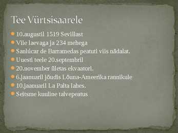 Suured maade avastajad ja avastused #16