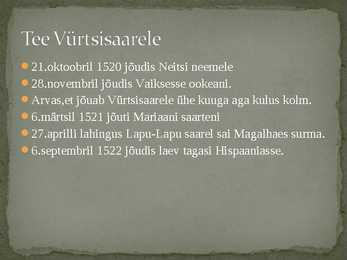 Suured maade avastajad ja avastused #17
