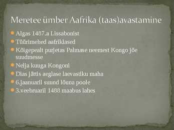 Suured maade avastajad ja avastused #5