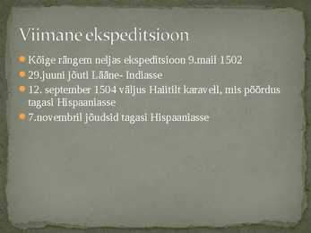 Suured maade avastajad ja avastused #10