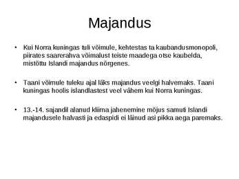 Island X-XV sajand #5