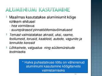 Alumiinium #11