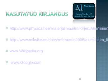 Alumiinium #14