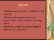 Muinasusund #2