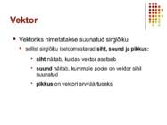 Vektorite liitmine #3