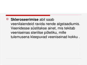 Veenilaiendid #7