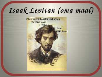 Isaak Levitan #2