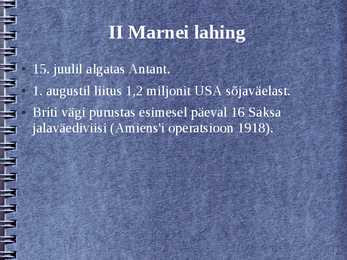 Esimene maailmasõda #21