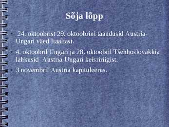 Esimene maailmasõda #23