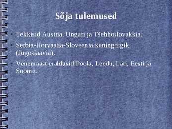 Esimene maailmasõda #28