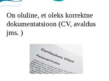 Tööintervjuu meelespea #11