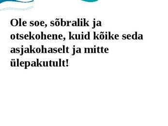 Tööintervjuu meelespea #9