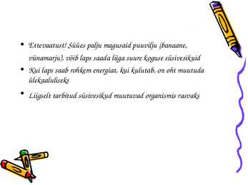 Lapse tervislik toitumine #12