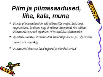 Lapse tervislik toitumine #14