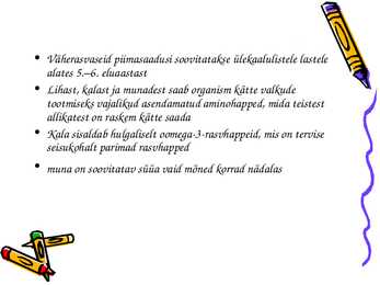 Lapse tervislik toitumine #15