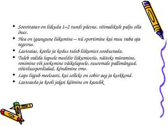 Lapse tervislik toitumine #4