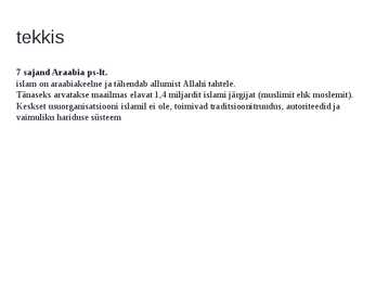Islami usk #2