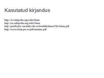 Islami usk #13