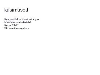 Islami usk #14