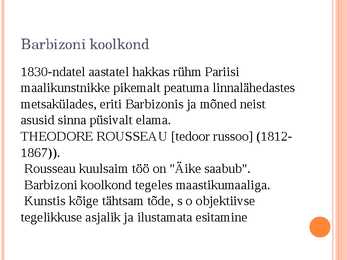 Realism Prantsusmaal #6